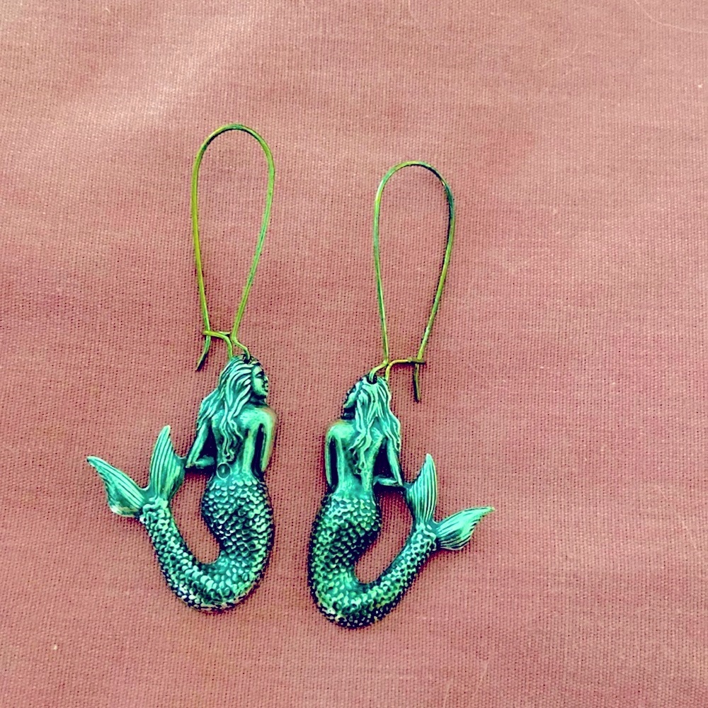 NIB Martha Jackson Mermaid Earrings